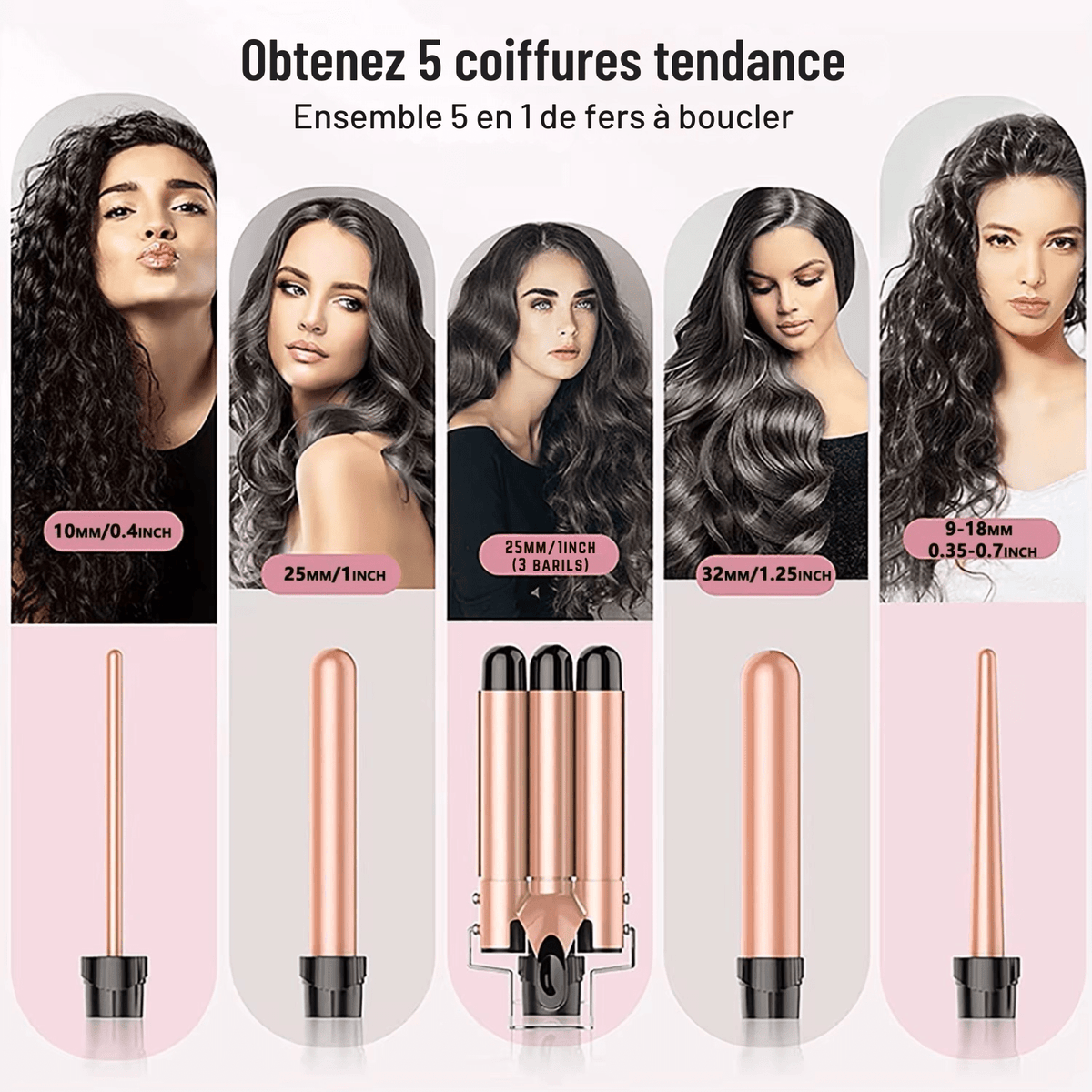 Boucleur - CurlMaster5™ - Galerie de la coiffure