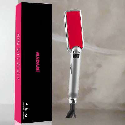 Lisseur Cheveux - HairStraightenerCurler™ - Argent Large - Galerie de la coiffure