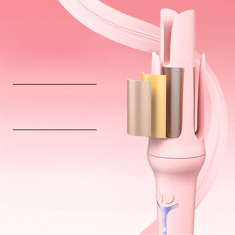 Boucleur cheveux - AutomaticHairCurler™ - Rose - Galerie de la coiffure