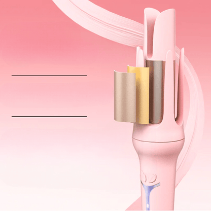 Boucleur cheveux - AutomaticHairCurler™ - Rose - Galerie de la coiffure