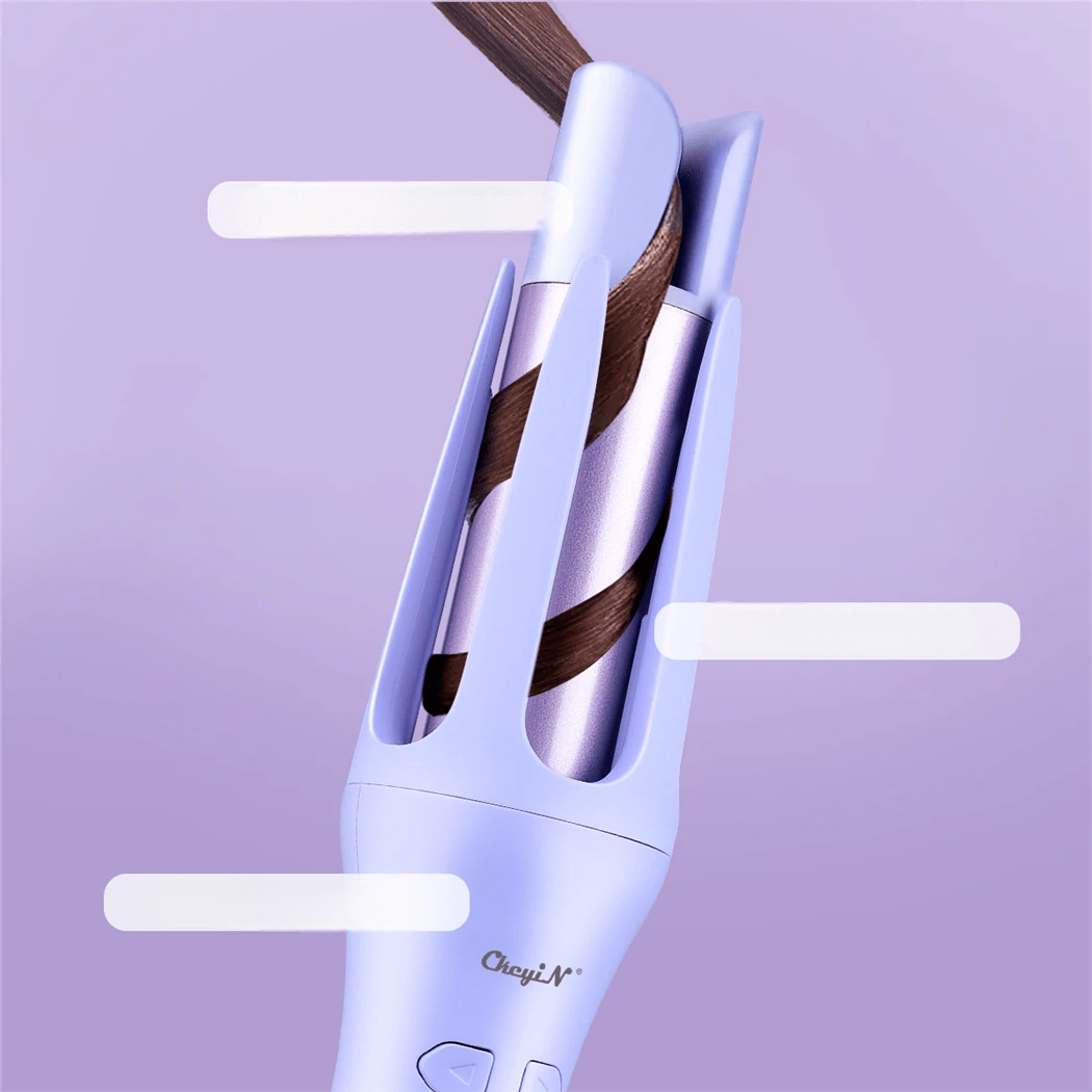 Boucleur cheveux - AutomaticHairCurler™ - Violet - Galerie de la coiffure