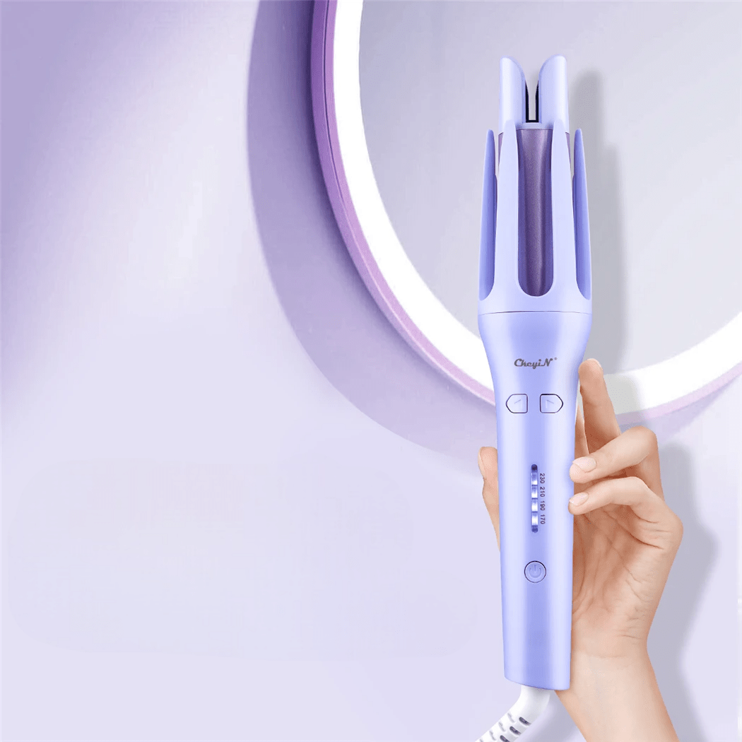 Boucleur cheveux - AutomaticHairCurler™ - Violet - Galerie de la coiffure