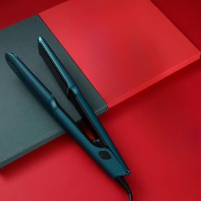 Lisseur Cheveux - HairStraightenerBrush™ - Vert - Galerie de la coiffure