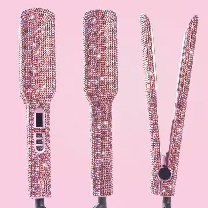 Lisseur Professionnel - RhinestoneStyler™ - Rose - Galerie de la coiffure