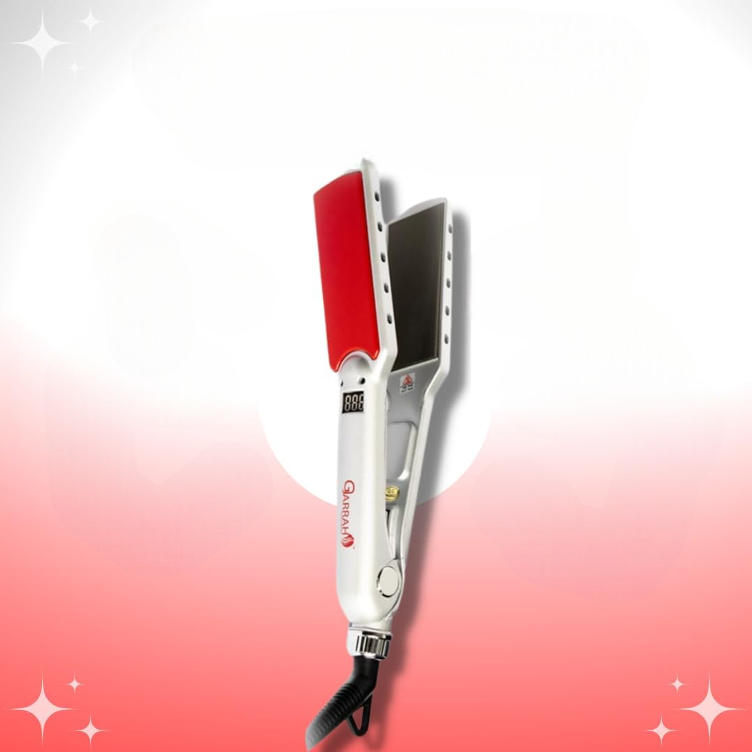 Lisseur Cheveux - HairStraightenerCurler™ - Argent Large - Galerie de la coiffure
