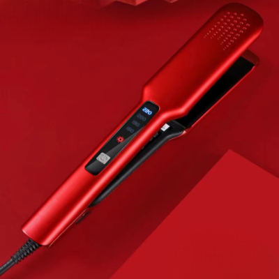 Lisseur Cheveux - HairStraightenerBrush™ - Rouge